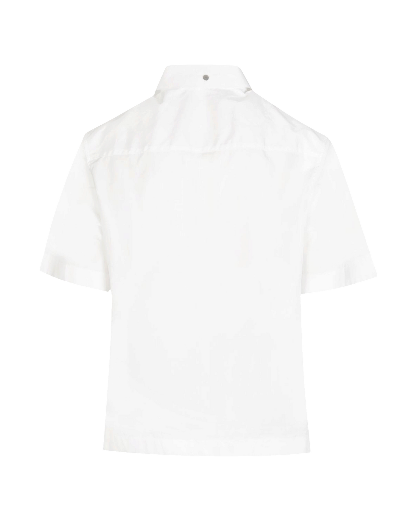 Givenchy U-Lock Button-Up Shirt — White, Size 39 / M