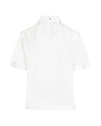Givenchy U-Lock Button-Up Shirt — White, Size 39 / M
