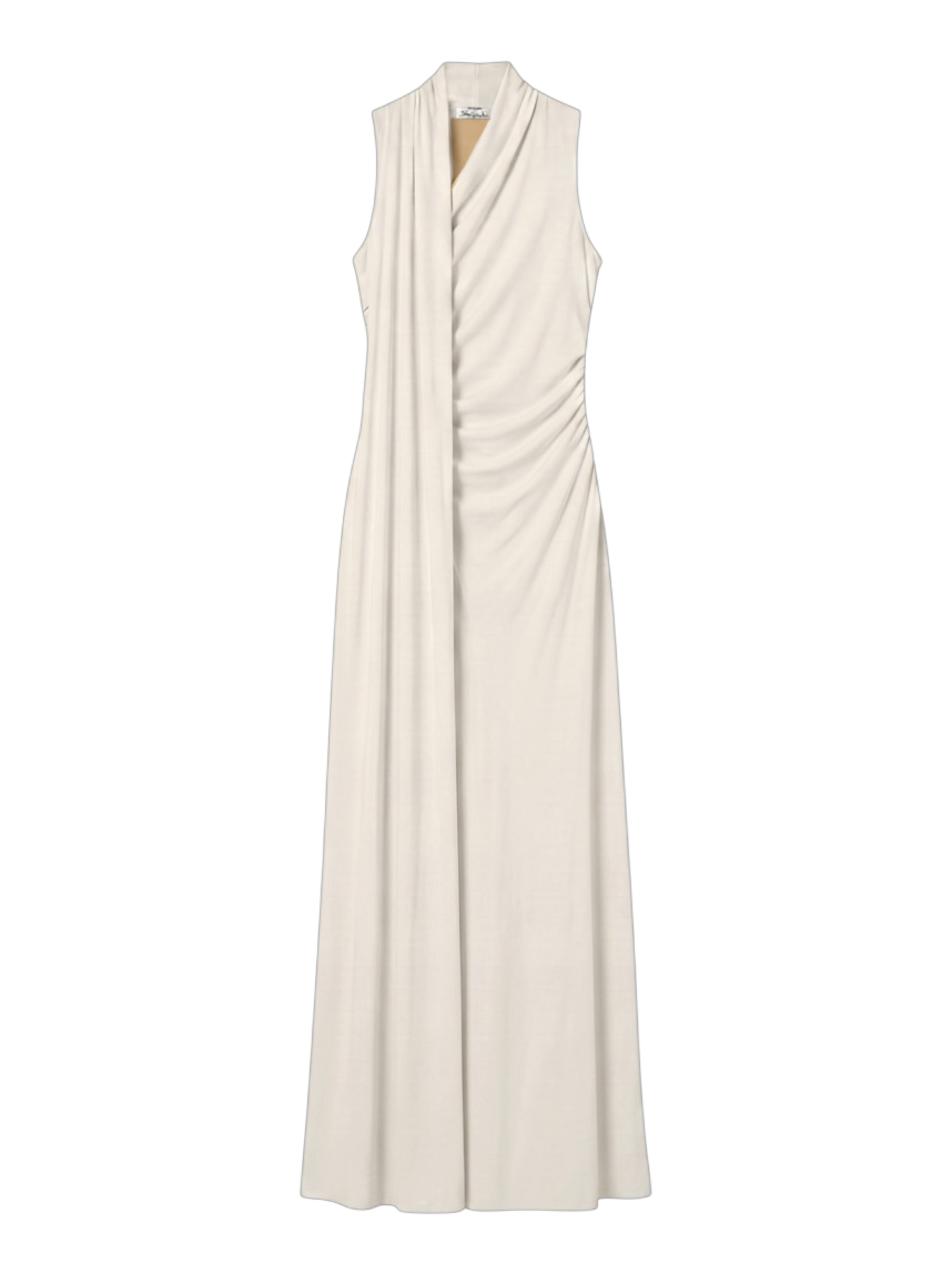 Schiaparelli Long Scarf Gown — Ecru, IT42 / US8