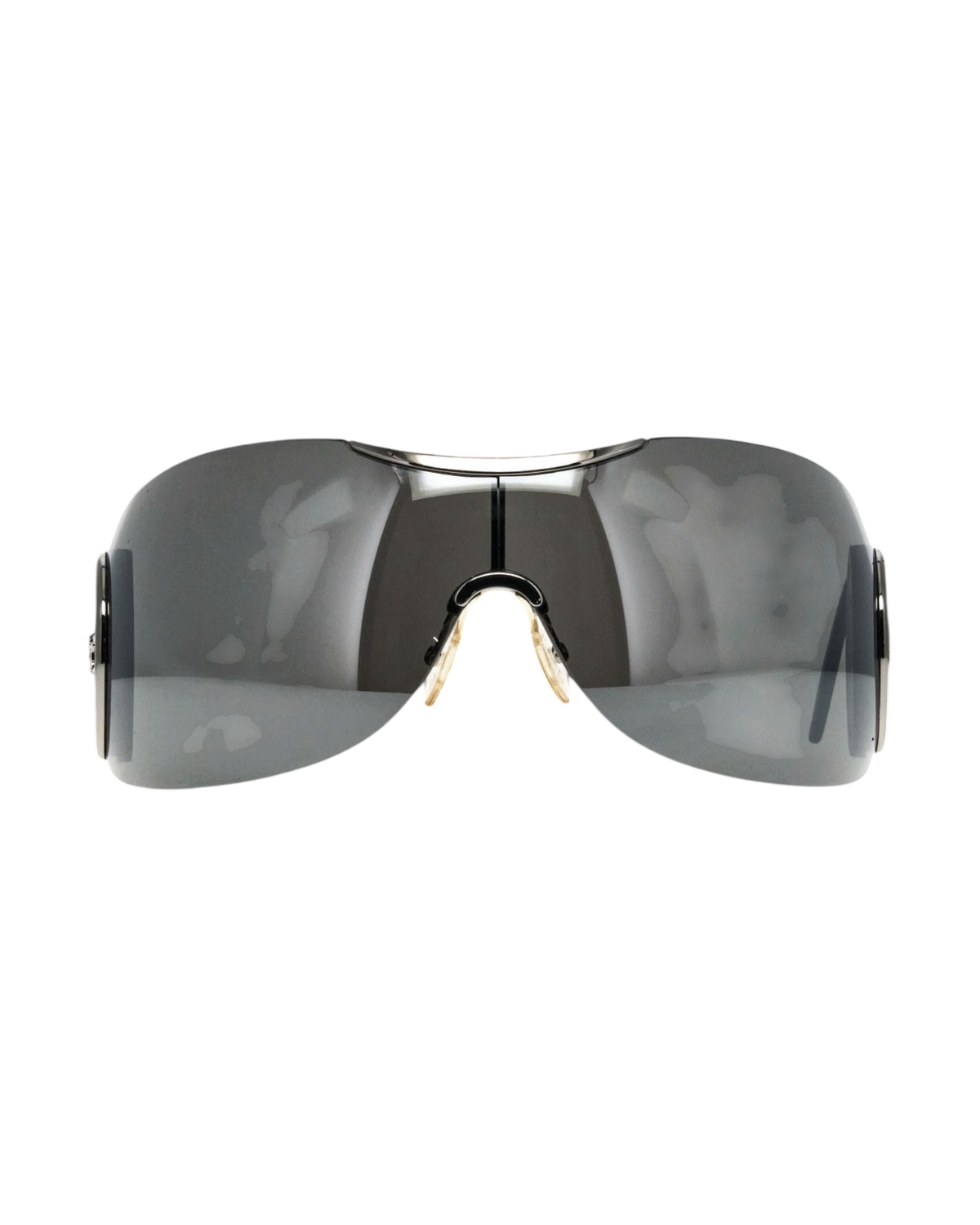 Dior Sport 2 Shield Sunglasses — Black/Silver, Mirrored Lens