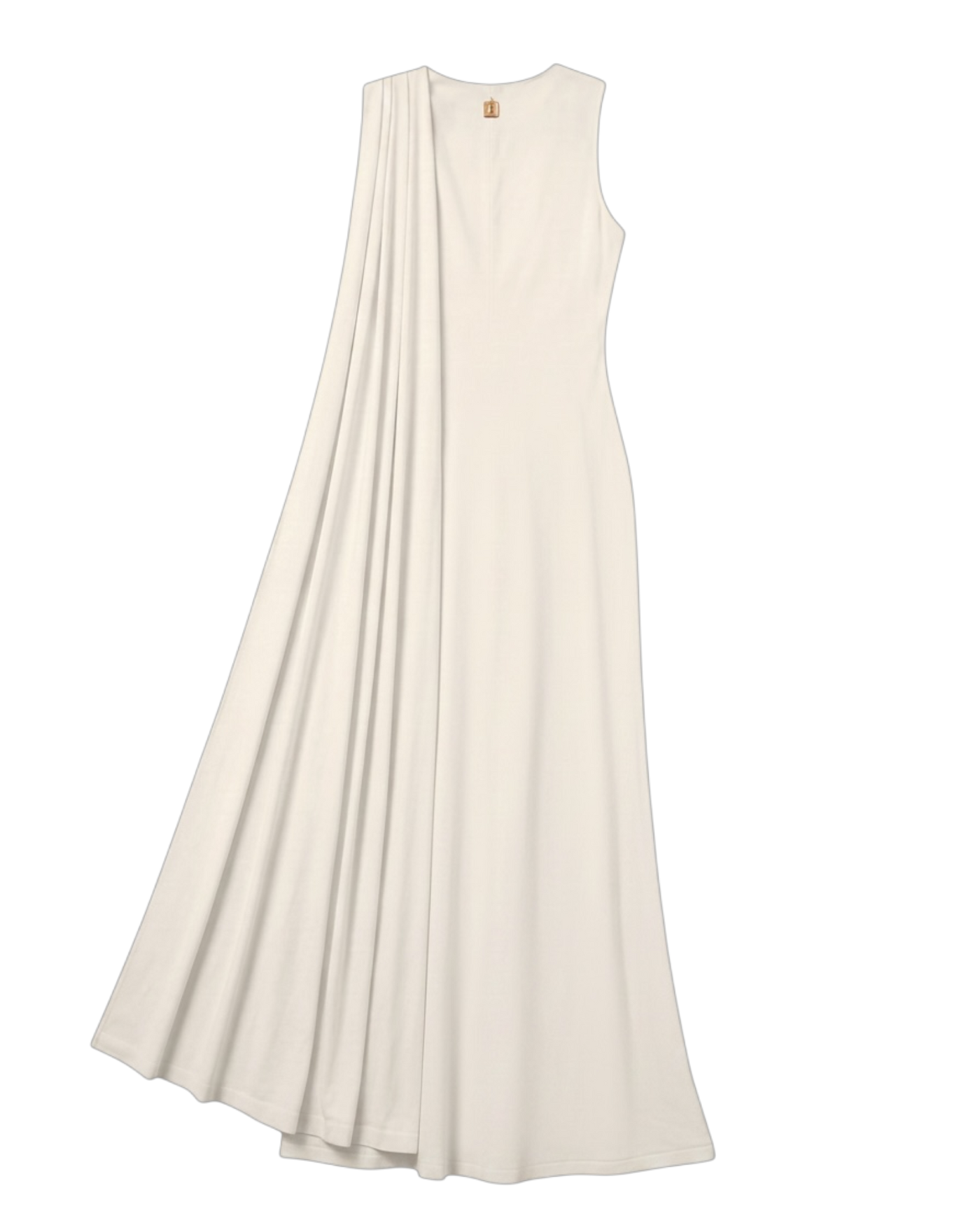 Schiaparelli Long Scarf Gown — Ecru, IT42 / US8