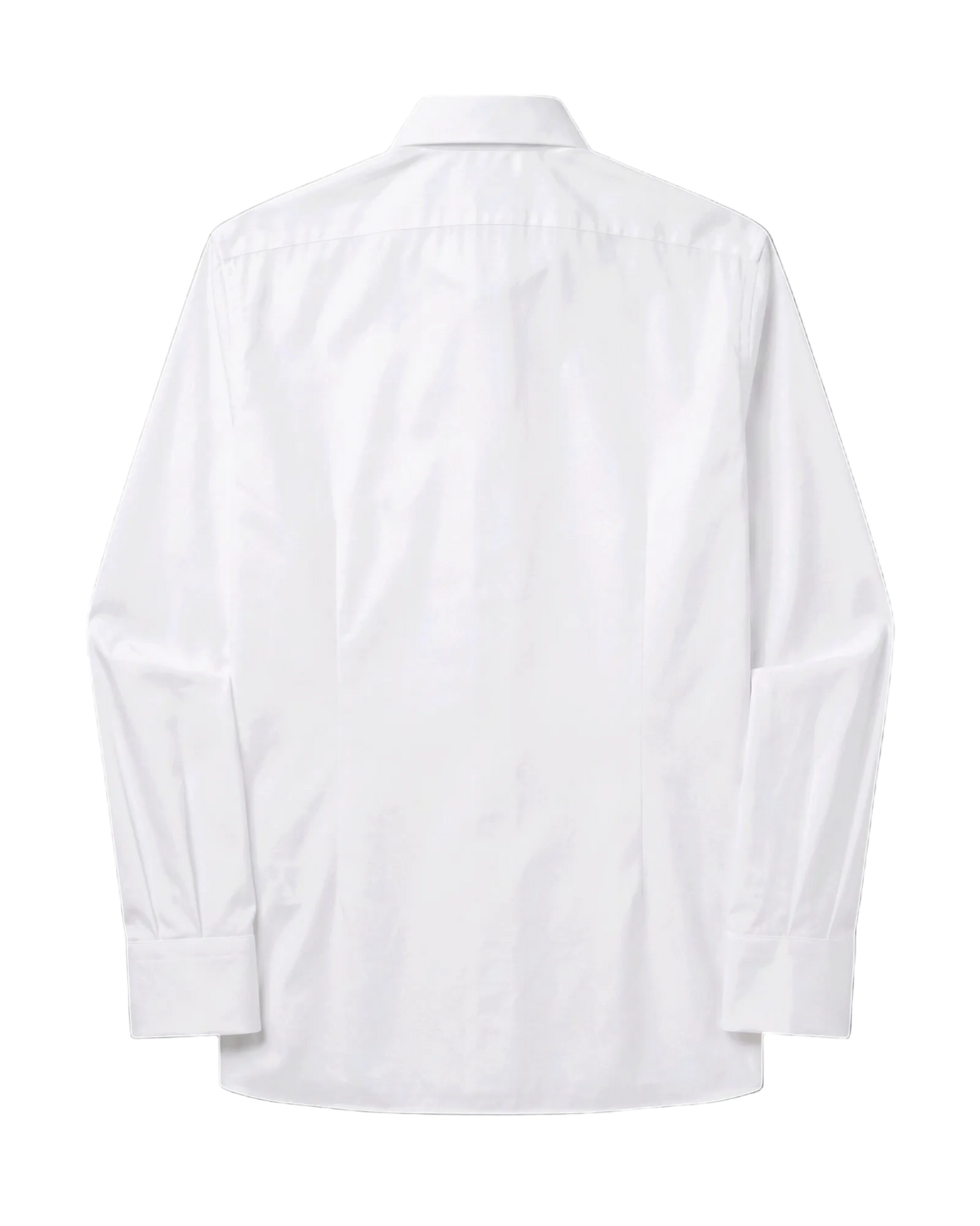Tom Ford Piqué Poplin Evening Shirt — Optical White, Size 42 / XL