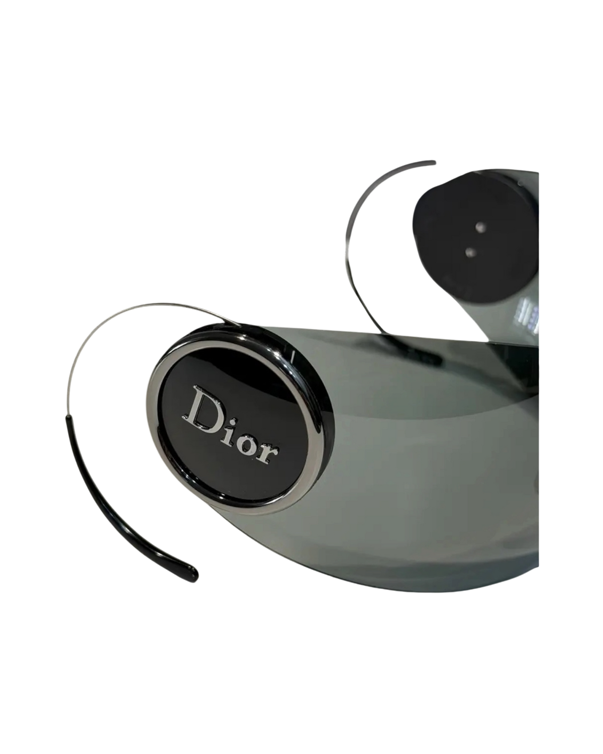 Dior Sport 2 Shield Sunglasses — Black/Silver, Mirrored Lens