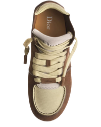 Dior Roadie Lace-Up Boot — Brown Nubuck & Suede, EU 44 / US 11