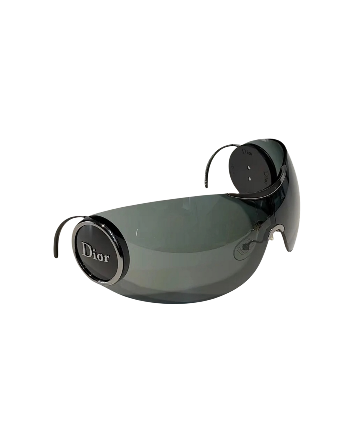 Dior Sport 2 Shield Sunglasses — Black/Silver, Mirrored Lens