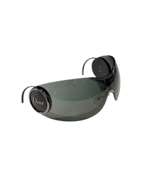 Dior Sport 2 Shield Sunglasses — Black/Silver, Mirrored Lens