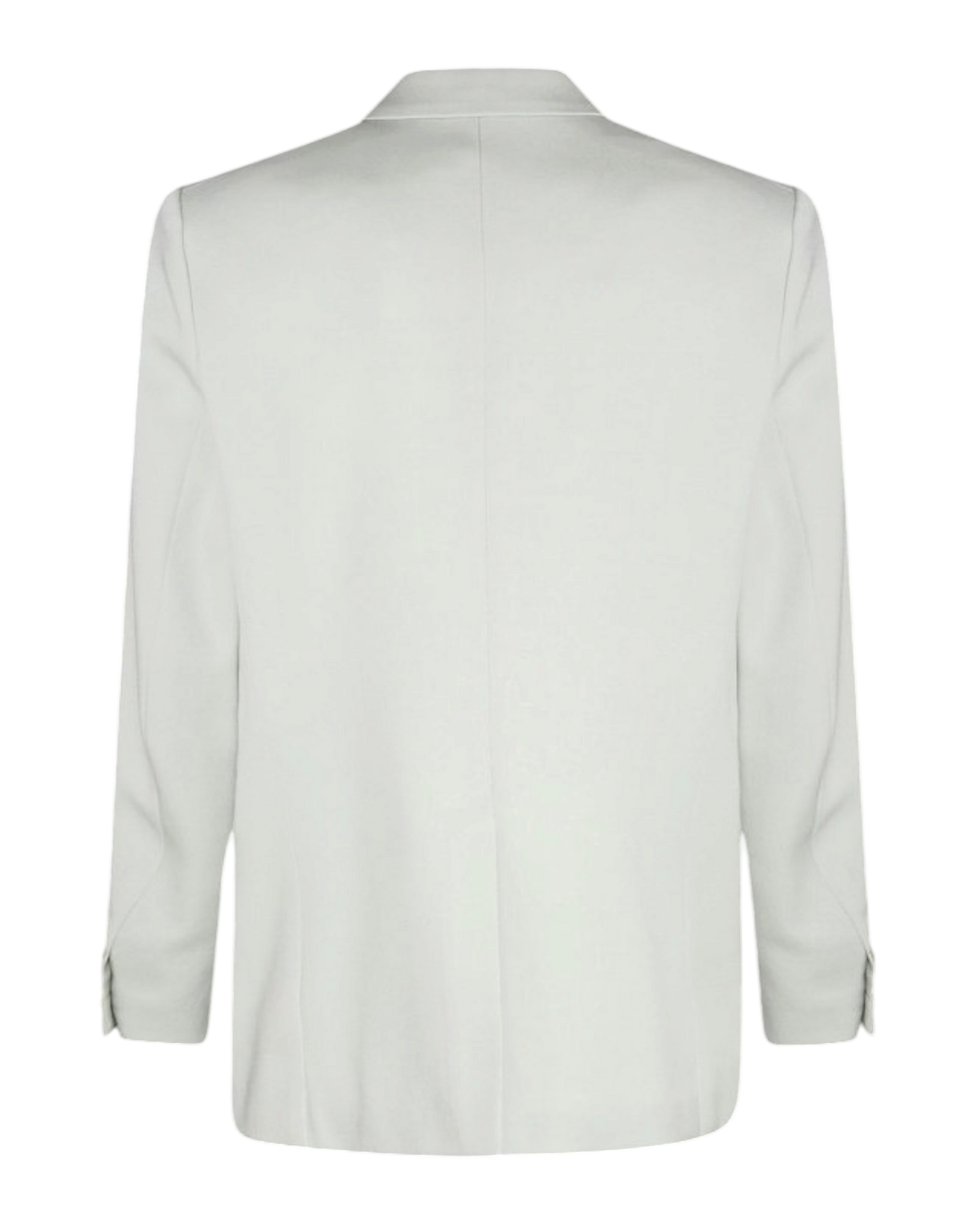 Lanvin Single-Breasted Wool Blazer — Sage Green, IT 48