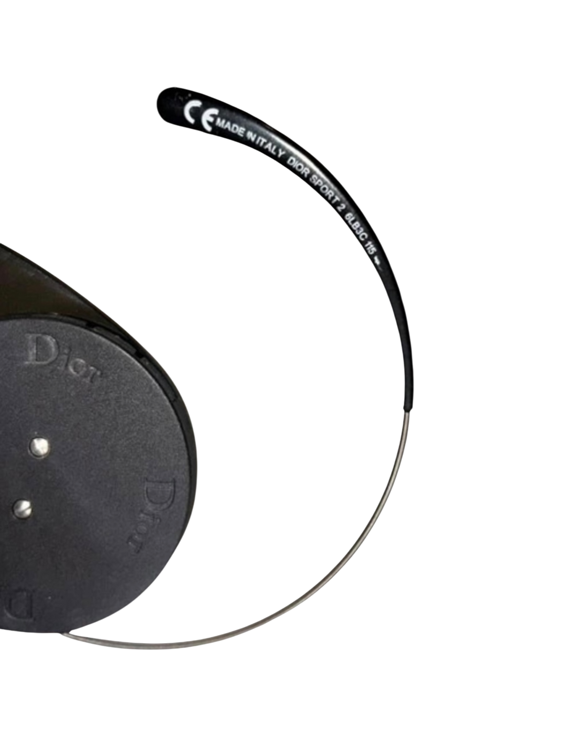 Dior Sport 2 Shield Sunglasses — Black/Silver, Mirrored Lens