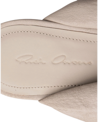 Rick Owens Cantilever 8 Twisted Sandal — Pearl, Size US 7 / EU 37